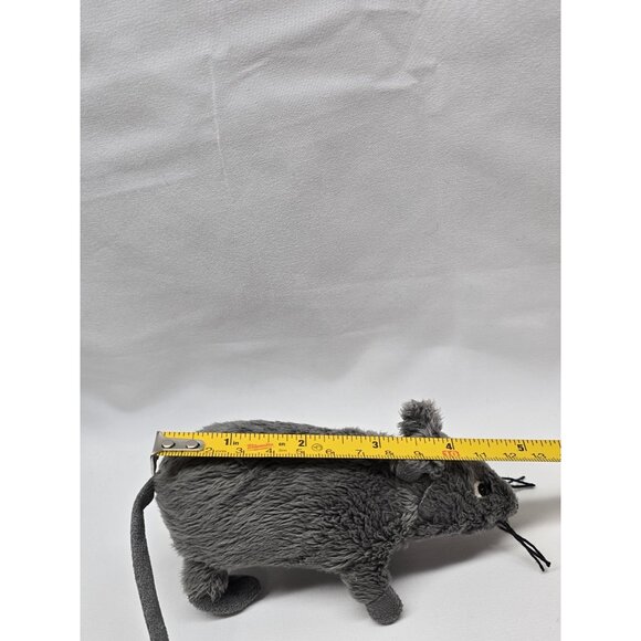 Grey Mouse Ikea GOSIG MUS Small 5" Rat Plush Stuffed Ikea "Retired" No Tush Tags - Picture 6 of 6